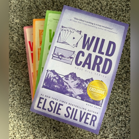 Elsie Silver Rose Hill Series Books 1-4 Wild Love Wild Eyes Wild Side Wild Card - Picture 3 of 4